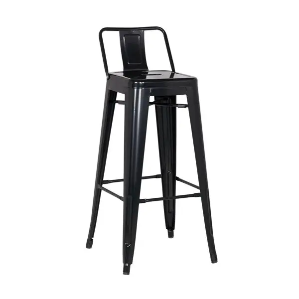 CafePro Replica Tolix Low Back Bar Café Stools 66cm, Home office chair, Kitchen Chair, Dining Stool, Vanity Chair, Breakfast Bar Stool