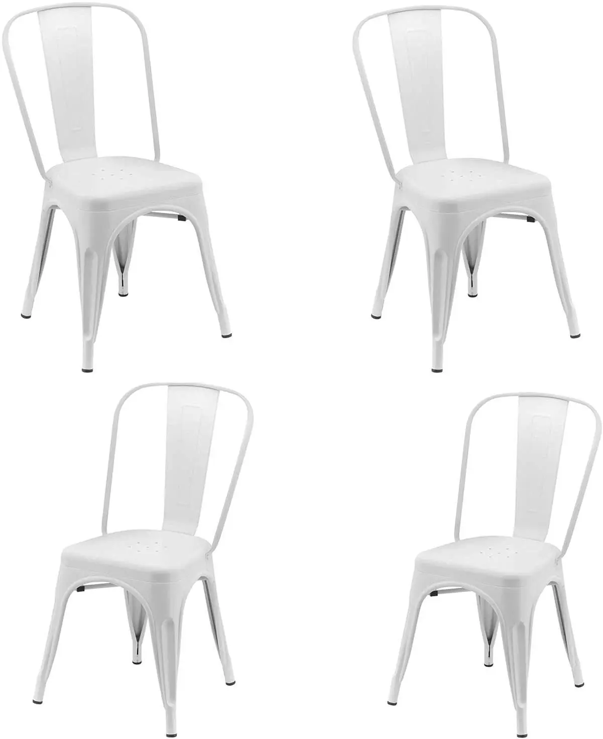 New Tolix High Back Dining Stools, Steel desk chair, dining set, high gaming chair, Bedroom Furniture