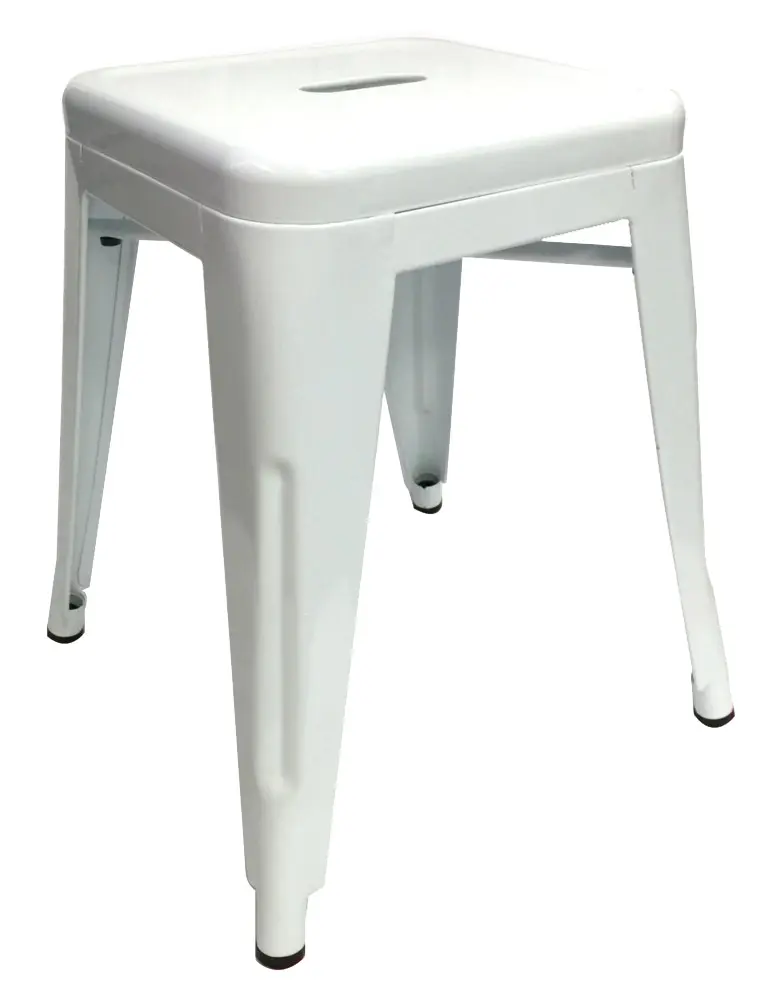 CafePro Replica Tolix Metal Bar stool 45cm Stool Kitchen Stool, Vanity Stool, Home, Furniture, Metal Stool, Coffee Table