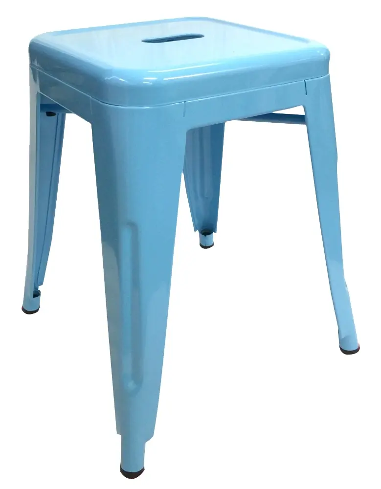 CafePro Replica Tolix Metal Bar stool 45cm Stool Kitchen Stool, Vanity Stool, Home, Furniture, Metal Stool, Coffee Table