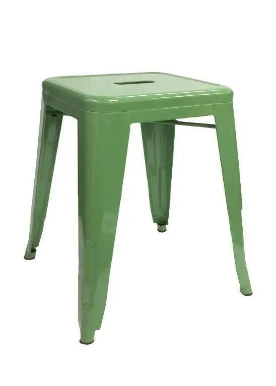 CafePro Replica Tolix Metal Bar stool 45cm Stool Kitchen Stool, Vanity Stool, Home, Furniture, Metal Stool, Coffee Table