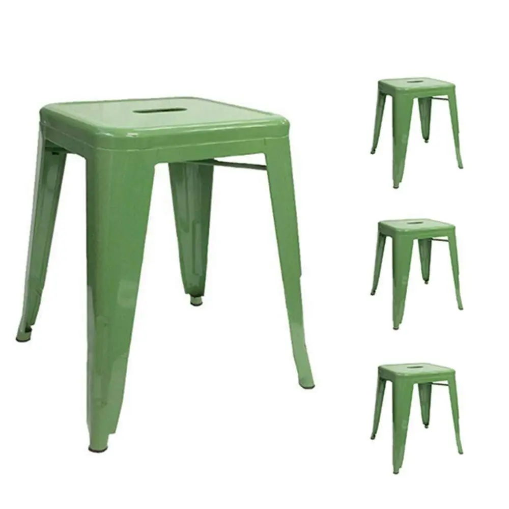 CafePro Replica Tolix Metal Bar stool 45cm Stool Kitchen Stool, Vanity Stool, Home, Furniture, Metal Stool, Coffee Table