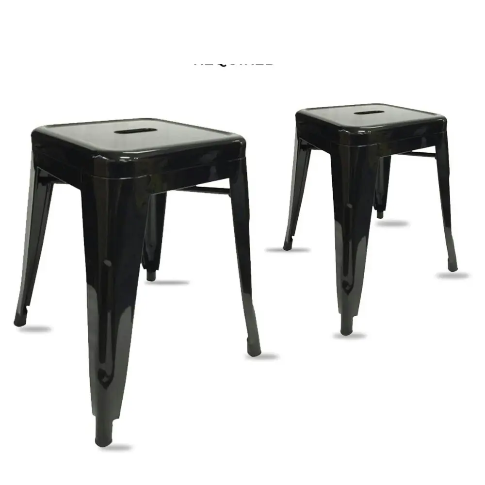 CafePro Replica Tolix Metal Bar stool 45cm Stool Kitchen Stool, Vanity Stool, Home, Furniture, Metal Stool, Coffee Table