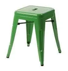 CafePro Replica Tolix Metal Bar stool 45cm Stool Kitchen Stool, Vanity Stool, Home, Furniture, Metal Stool, Coffee Table