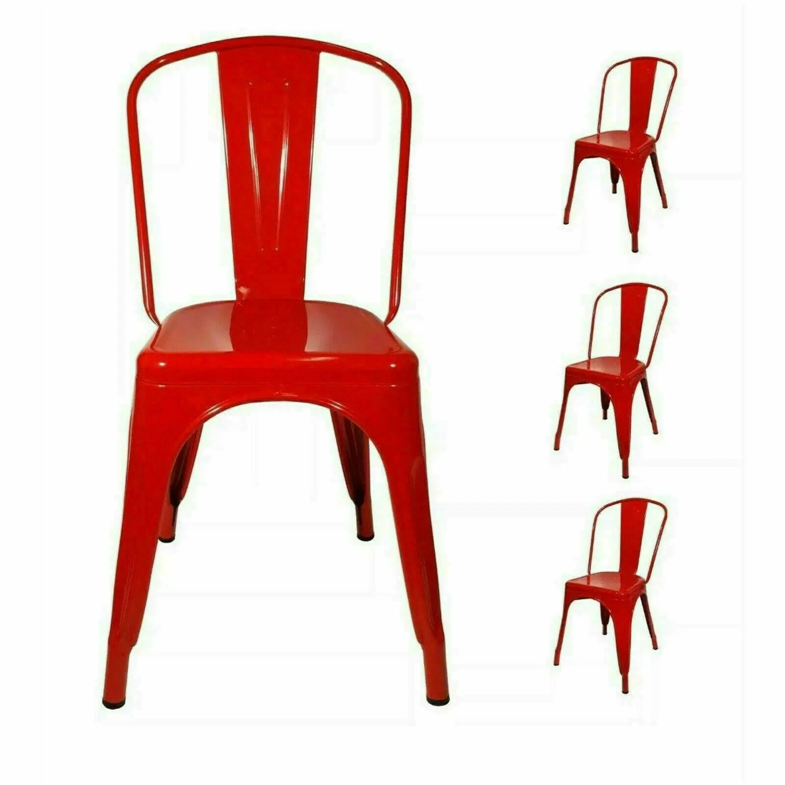 New Replica Tolix Steel High-Back Stackable Cafe Dining Chairs, CafePro brand desk chair, dining set, gaming chair, bedroom furniture