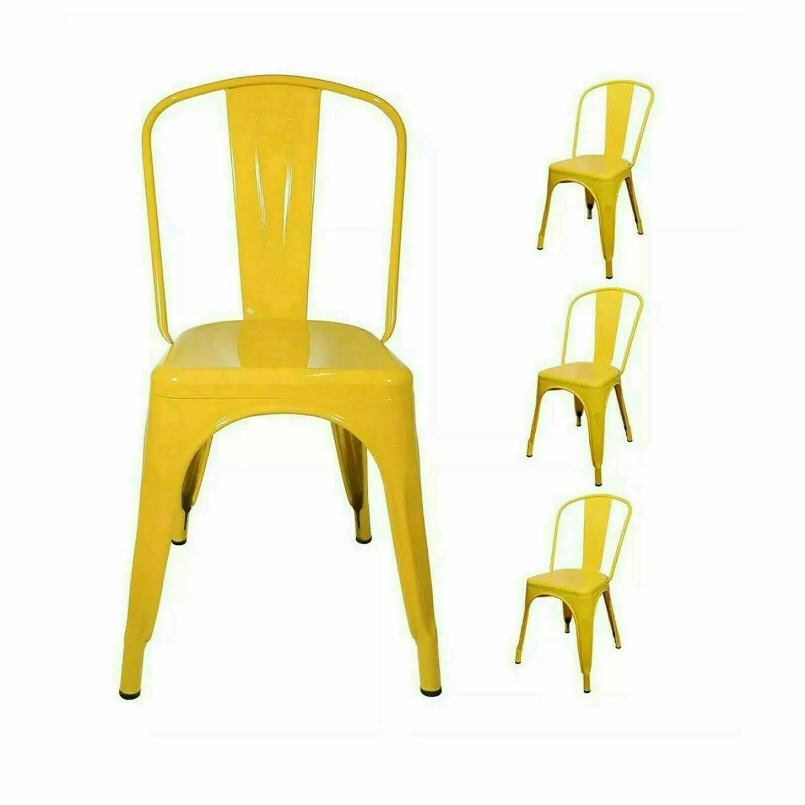 New Replica Tolix Steel High-Back Stackable Cafe Dining Chairs, CafePro brand desk chair, dining set, gaming chair, bedroom furniture