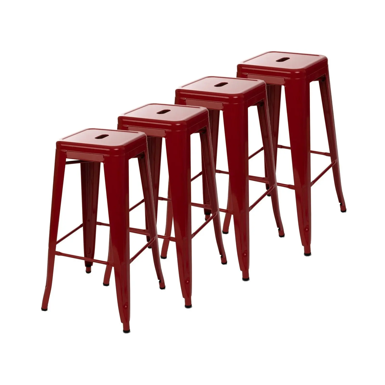 Metal Café Bar Stools 76cm Replica Tolix Stools