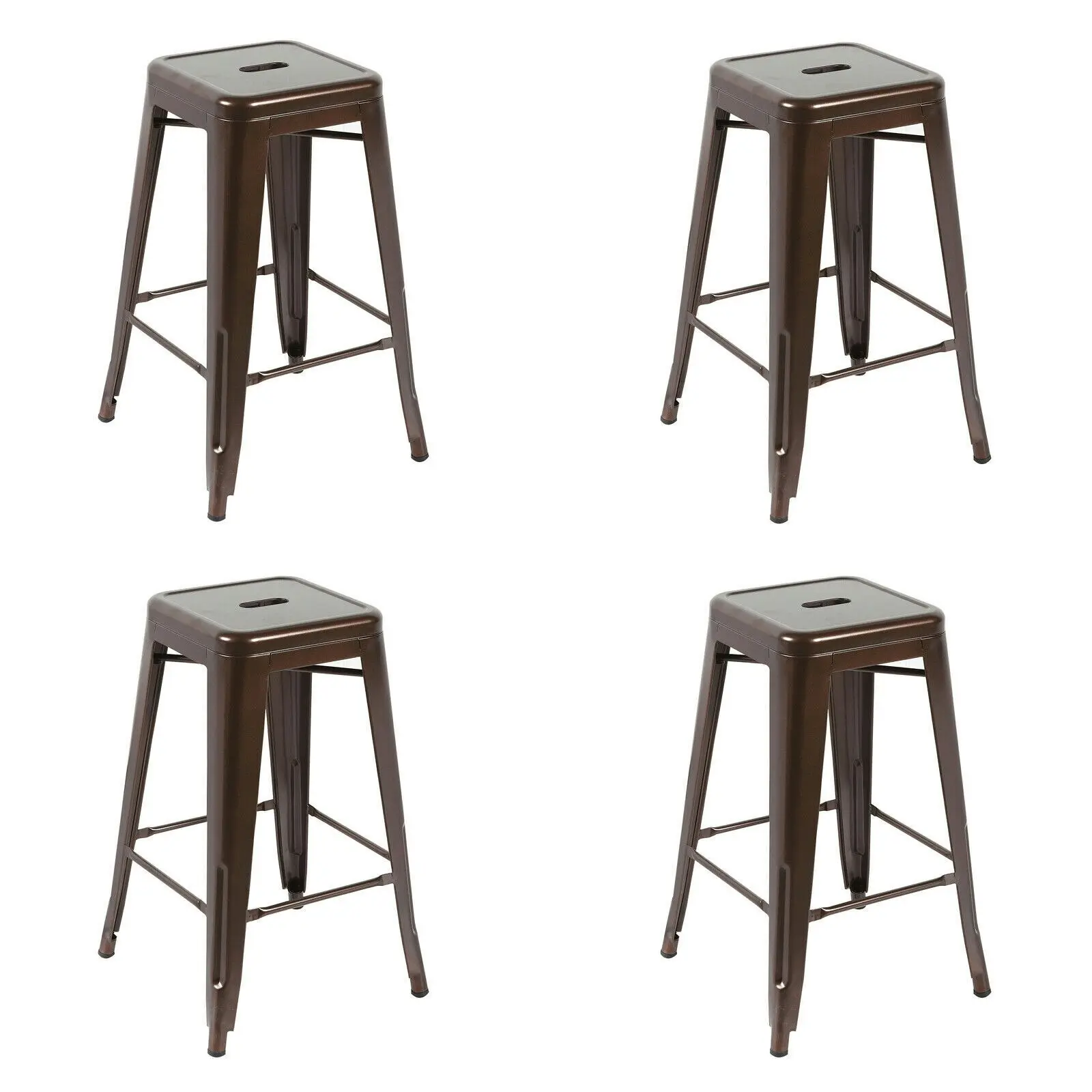 Metal Café Bar Stools 76cm Replica Tolix Stools