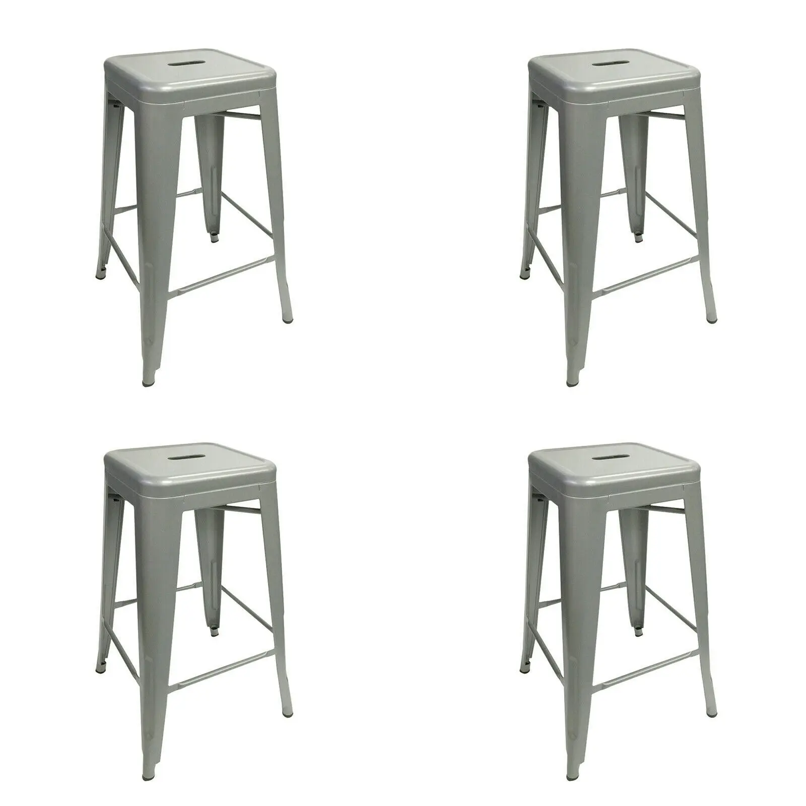 Metal Café Bar Stools 76cm Replica Tolix Stools