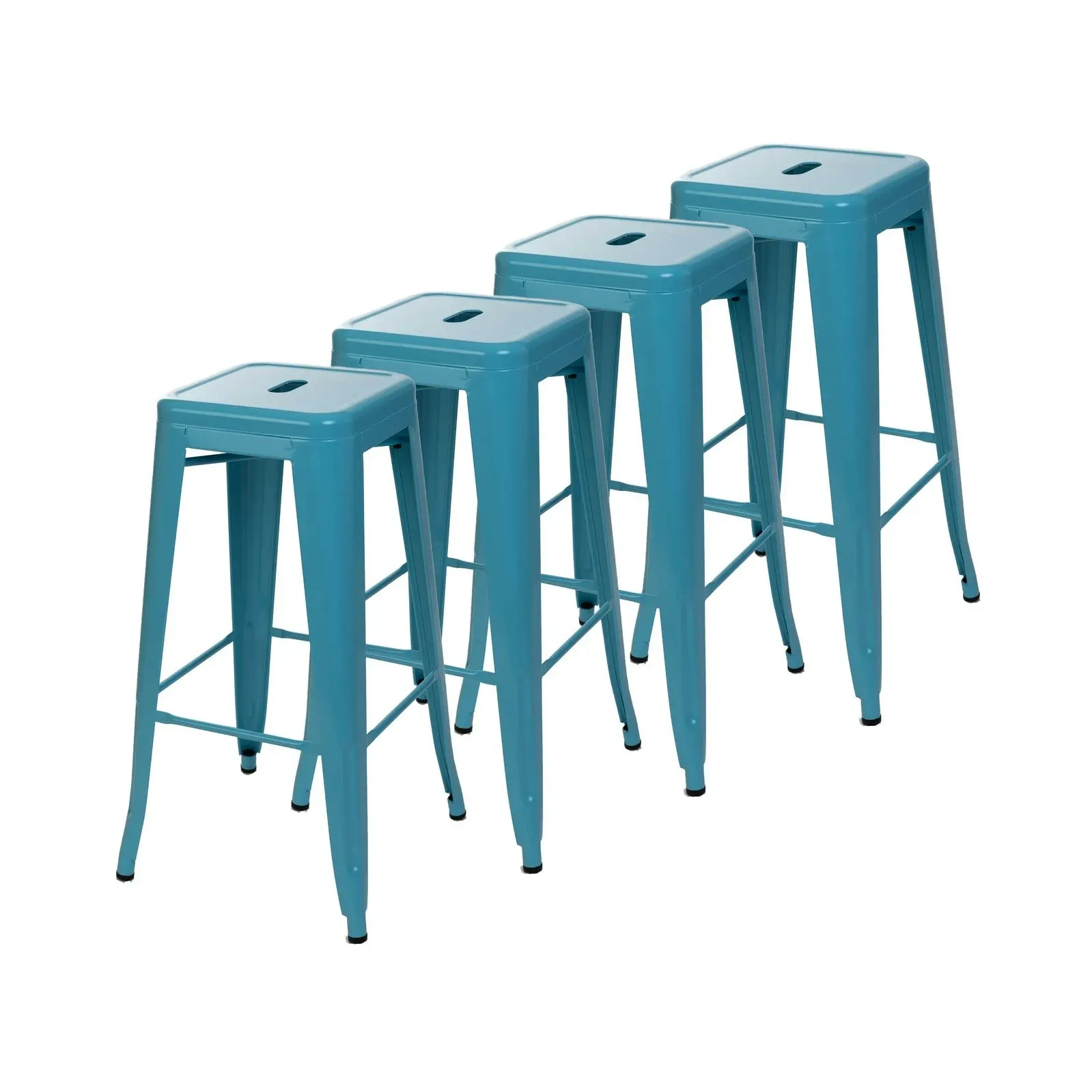 Metal Café Bar Stools 76cm Replica Tolix Stools