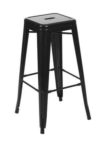 Metal Café Bar Stools 76cm Replica Tolix Stools