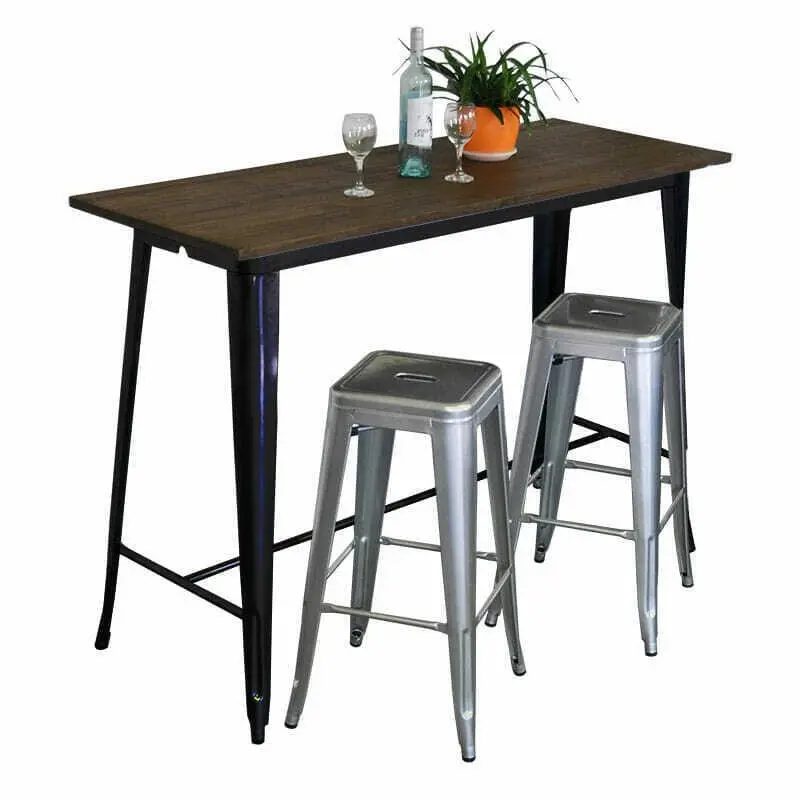 Metal Café Bar Stools 76cm Replica Tolix Stools