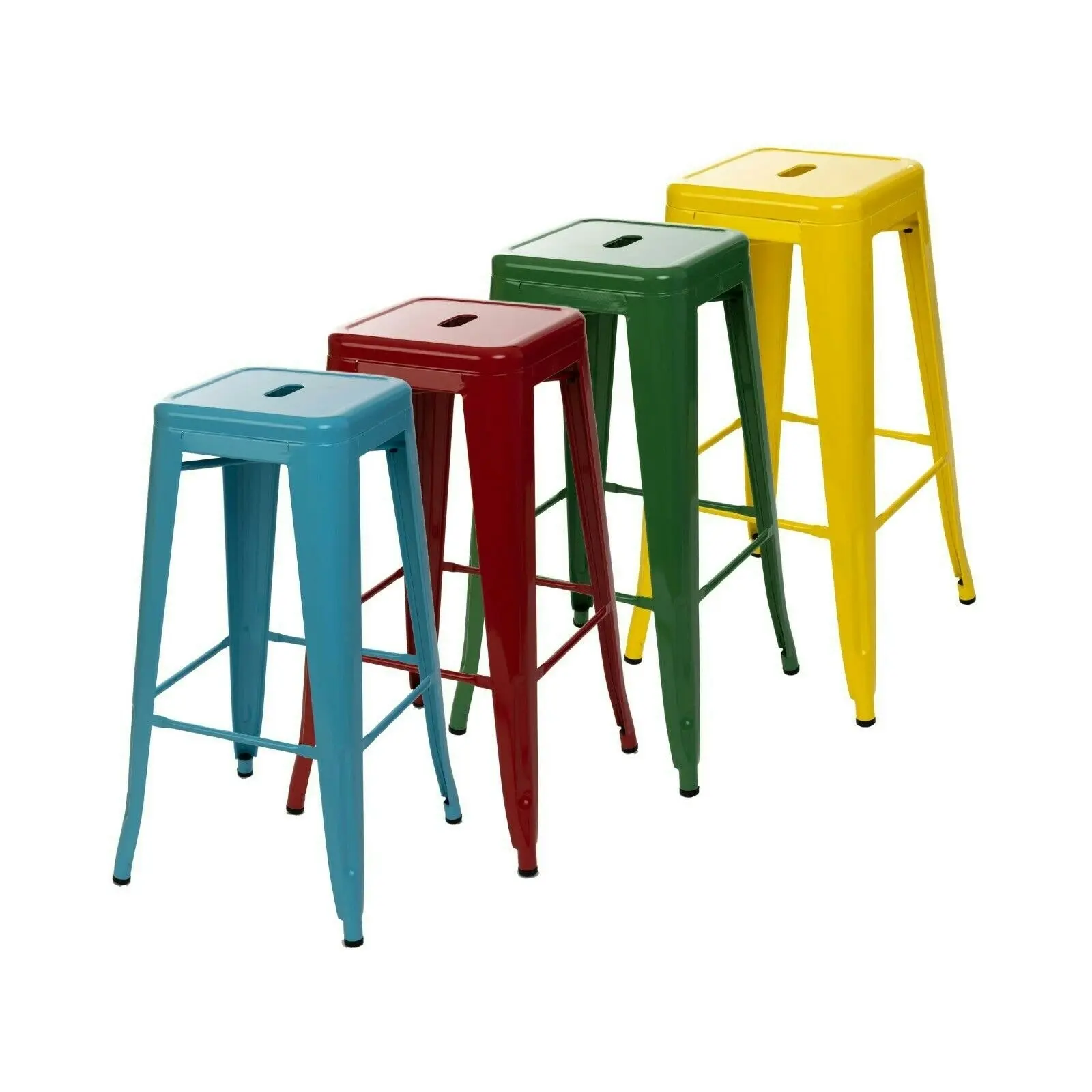 Metal Café Bar Stools 76cm Replica Tolix Stools