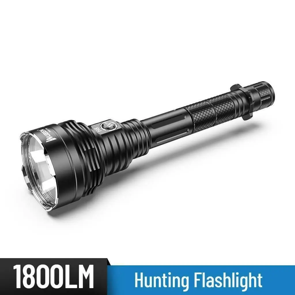 Wuben H8 Long Beam Distance Flashlight Rechargeable Super Bright Tactical Torch