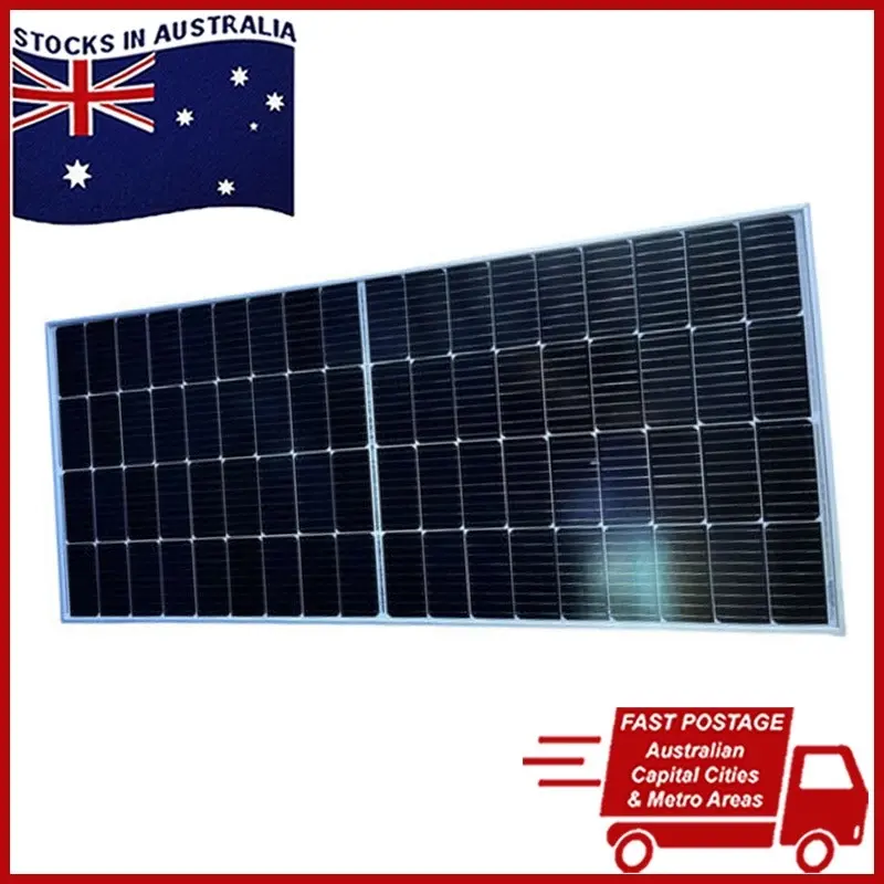 Directly2U Solar Panel Monocryitsalline with Controller 18v 200w. Corrosion-Resistant Aluminium Frame Solar Generator Camping Outdoor Travel Boats Van