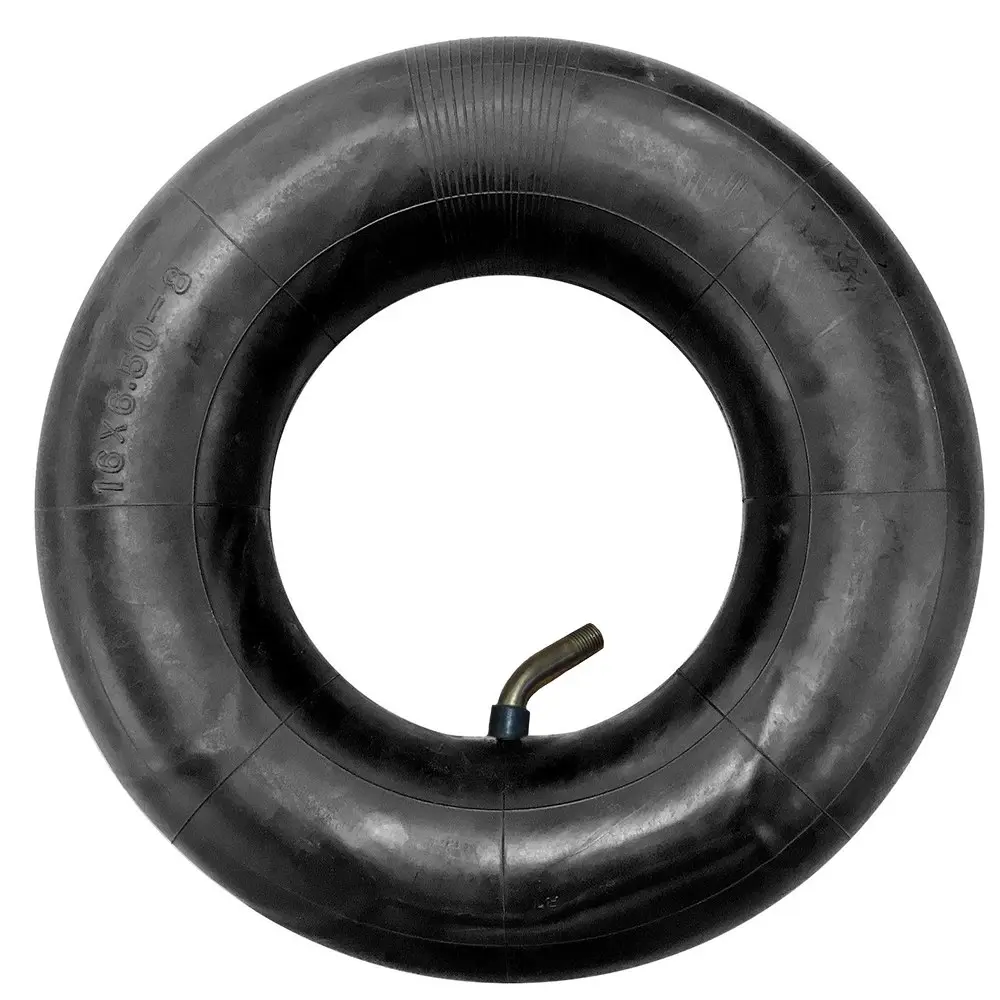 16 Inch Wide  Wheelbarrow Innertube 16x6.50-8 Bent Valve Wheel