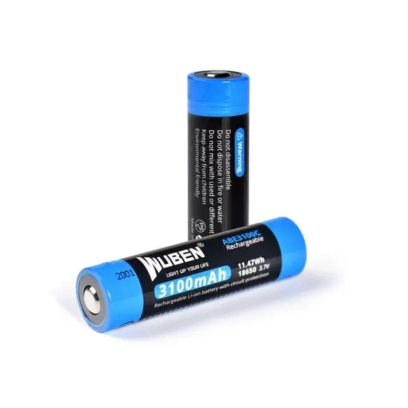 Rechargable Lithium Ion Battery, Wuben