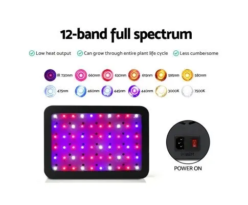 600W LED Grow Light Full Spectrum