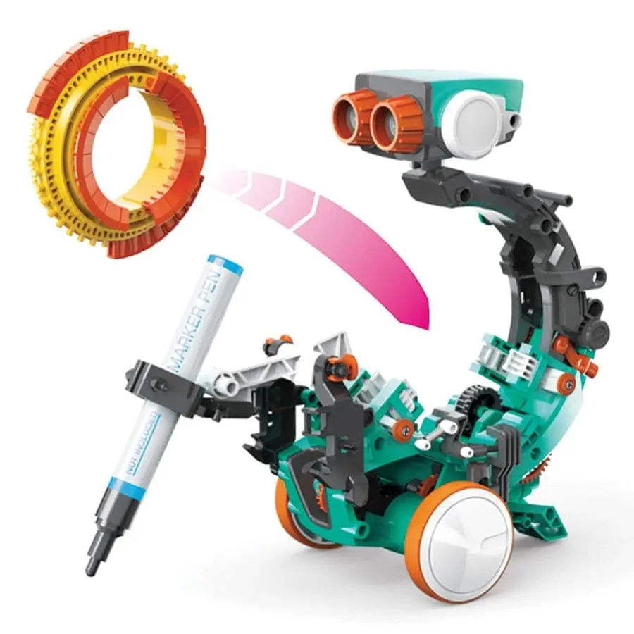 5 in 1 Mechanical Coding Robot