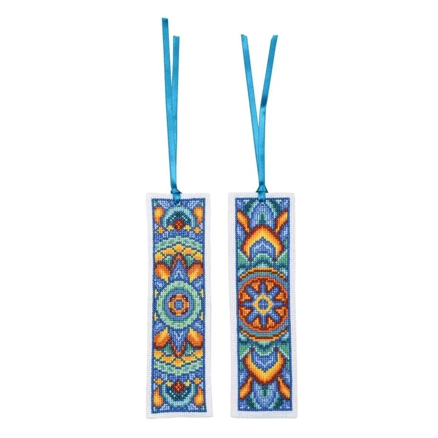 Mandala Bookmarks Cross Stitch- Needlework