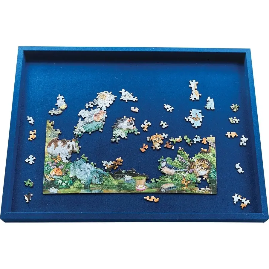 Puzzle Board with Easel- Jigsaws