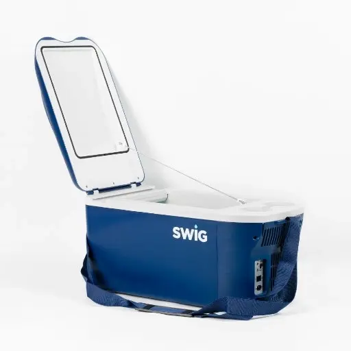 SWIG Portable Navy Blue Car Fridge 16L