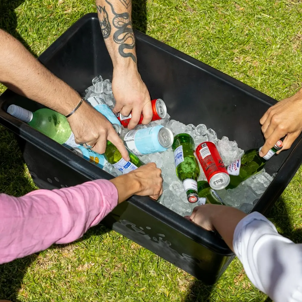 Sandman Firepit & Drinks Cooler