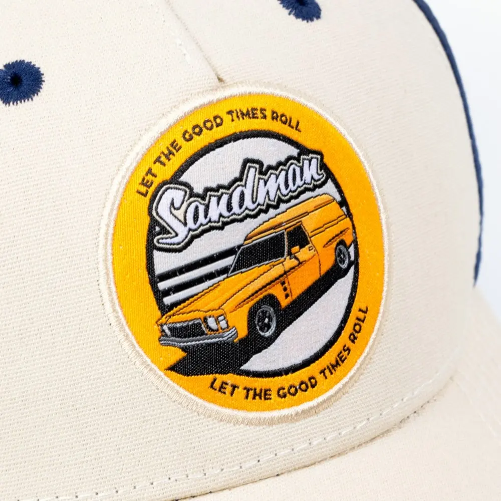 Sandman Retro Car Stone & Dark Grey Cap