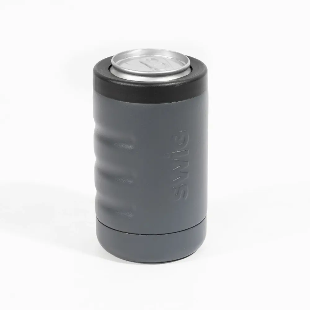 Swig Ultra Grip Can Cooler Charcoal