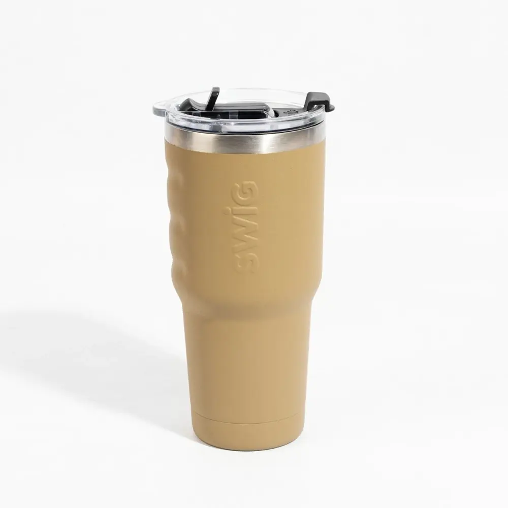 Swig Ultra Grip Desert Sand Tumbler 590mL