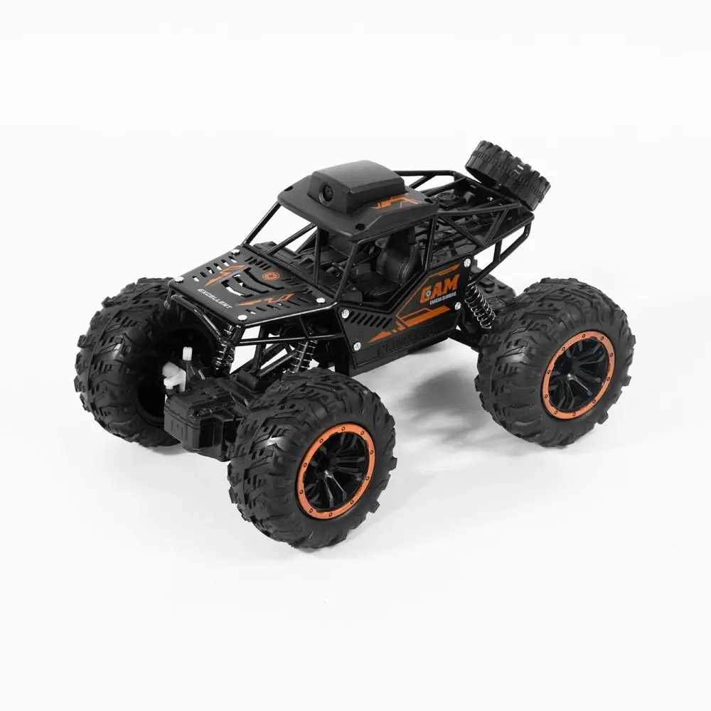 RC Monster Truck 2.4GHz Alloy Climbing Car with 720P Wi-Fi Camera