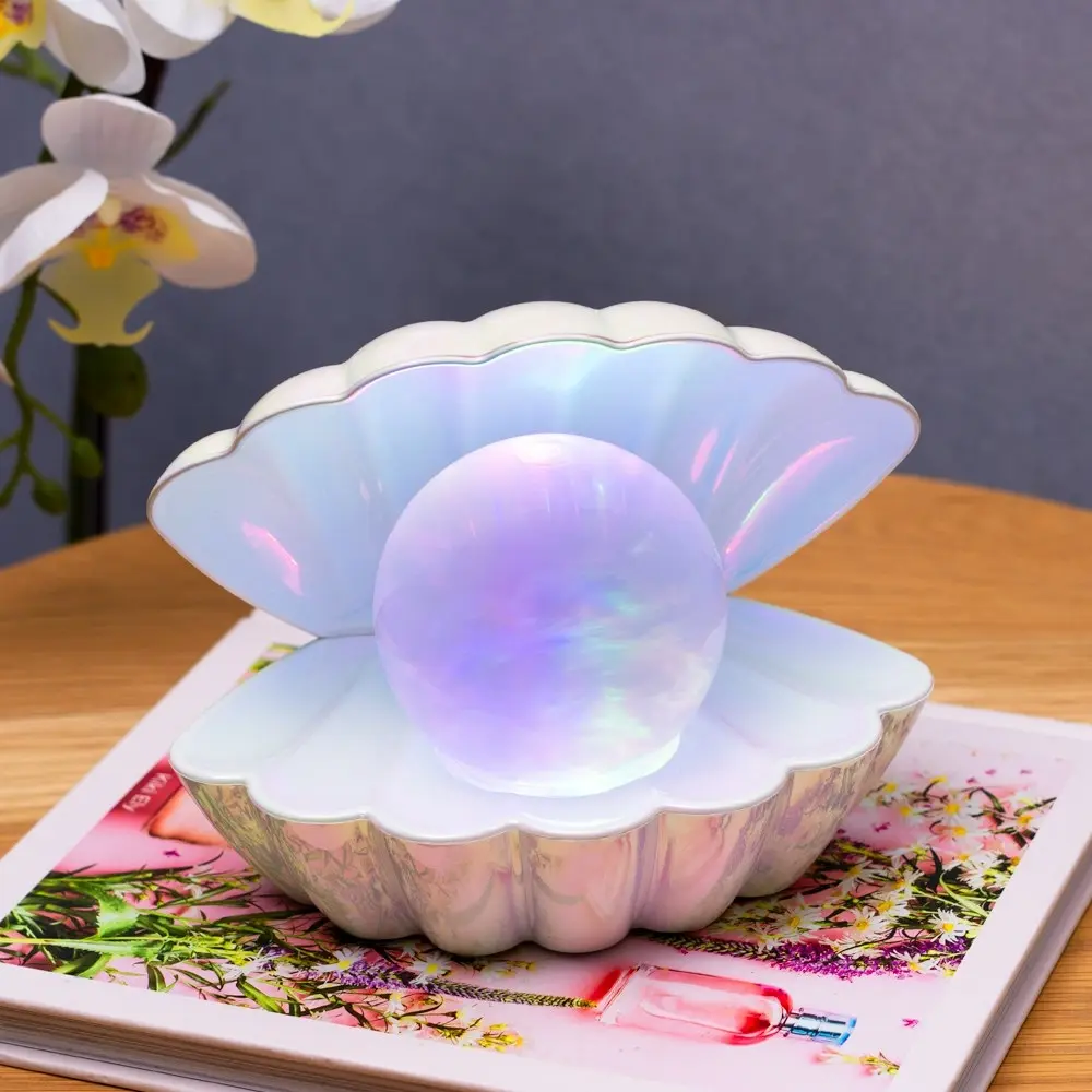 Cloud Pearl Shell Lamp White