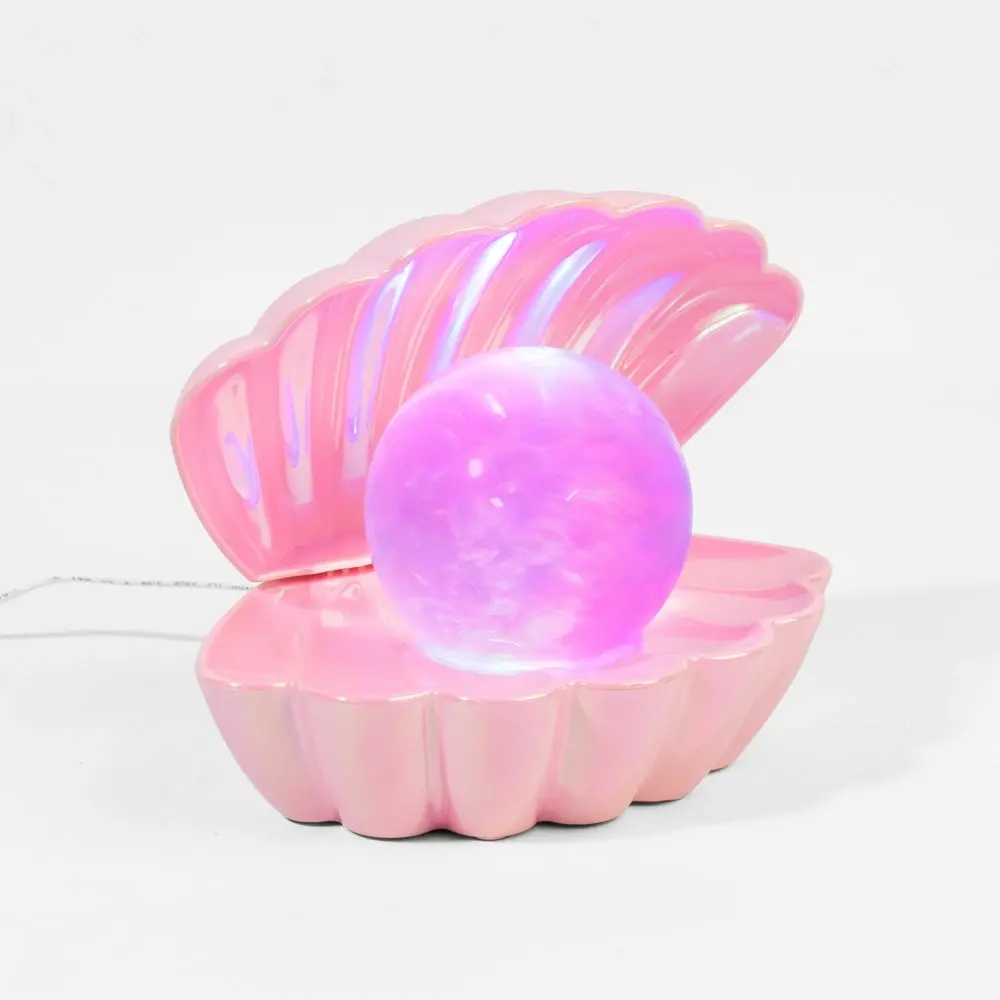 Cloud Pearl Shell Lamp Pink