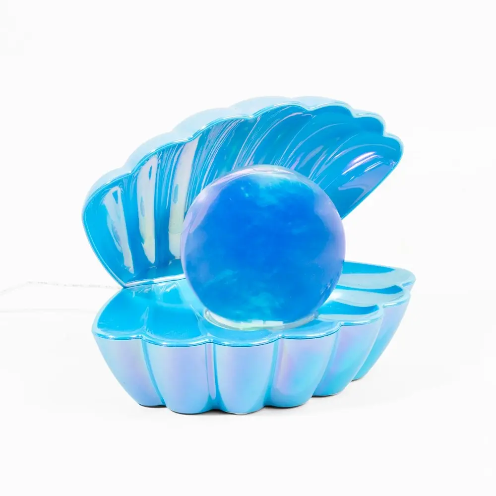 Cloud Pearl Shell Lamp Blue