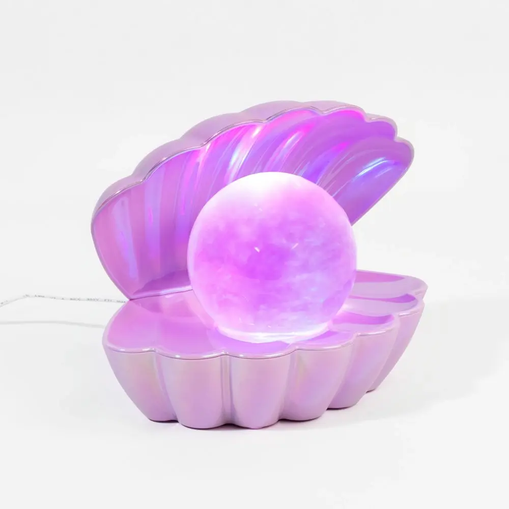 Cloud Pearl Shell Lamp Purple