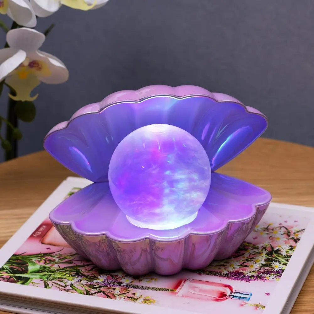 Cloud Pearl Shell Lamp Purple