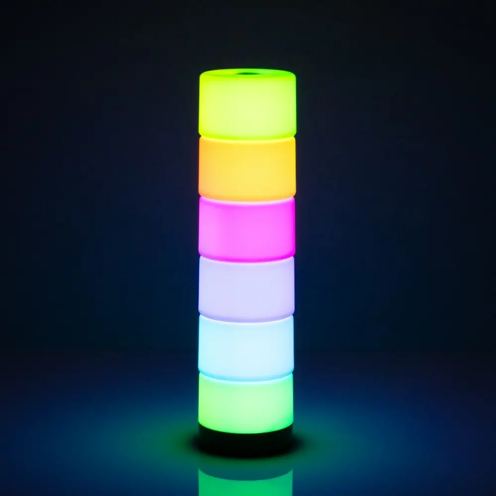 Rainbow Stack Tower 6 Piece Light