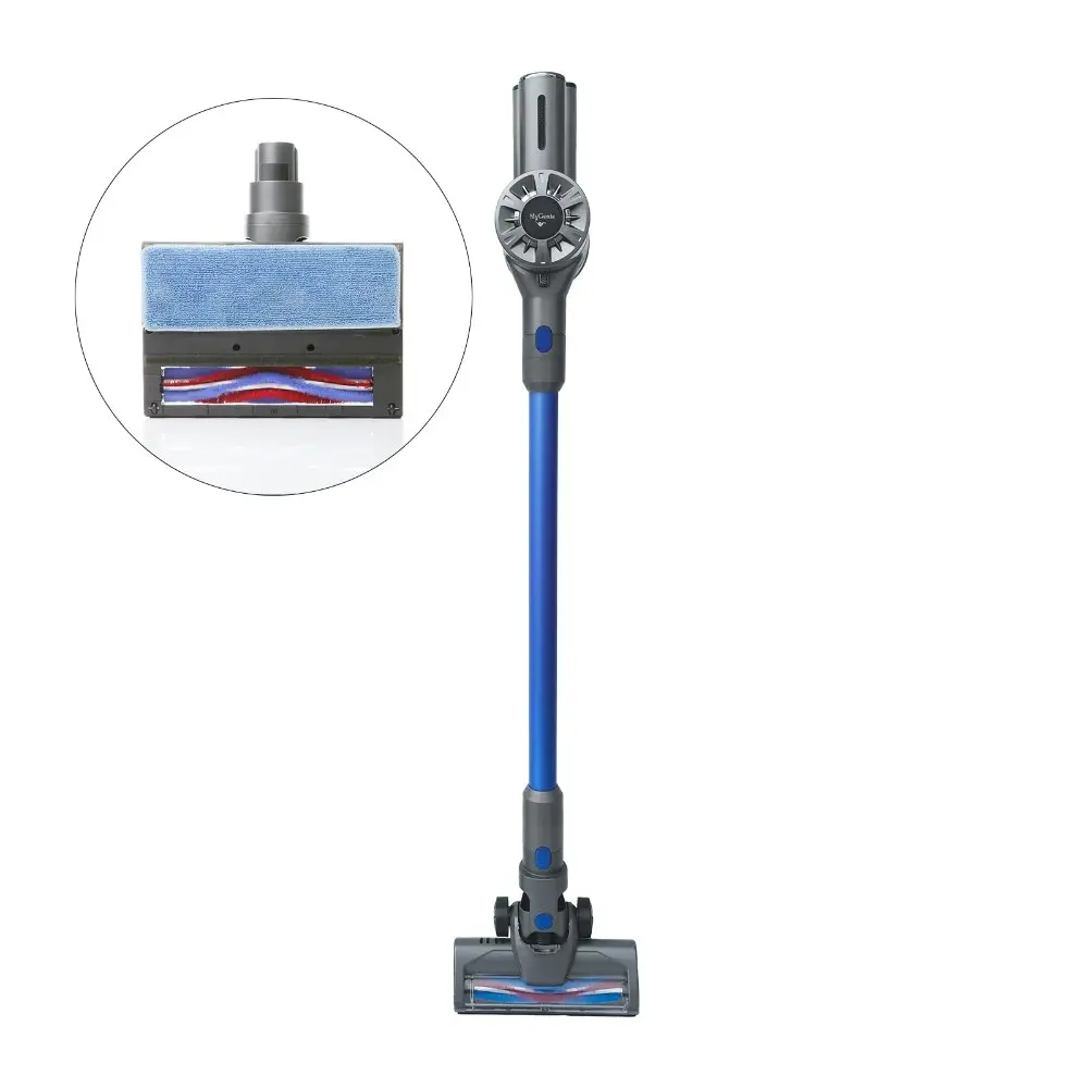 MyGenie H20 Pro Wet Mop 2in1 Cordless Stick Vacuum Blue