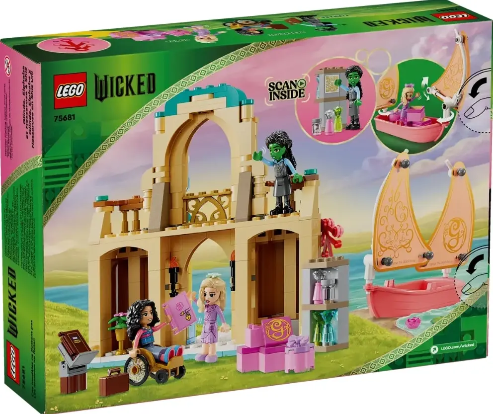 LEGO Wicked: Glinda, Elphaba & Nessarose at Shiz University 75681