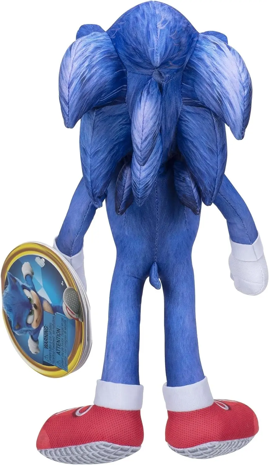 Sonic the Hedgehog Plush Sonic 2 Movie 13" Talking Sonic Plush