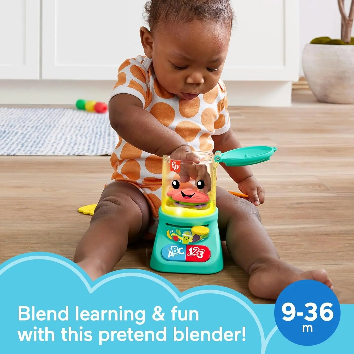 Fisher-Price Laugh & Learn Baby Smoothie Maker Pretend Blender