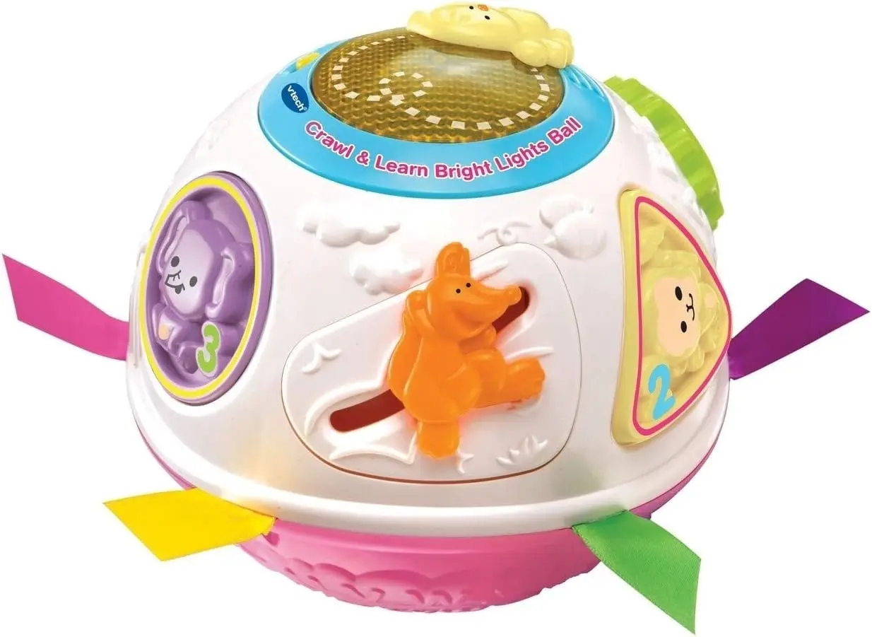 VTech Crawl & Learn Bright Lights Ball Pink