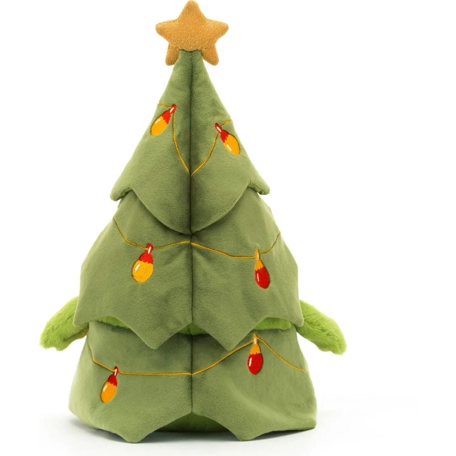 Jellycat - Christmas Tree Ricky Rain Frog Green 29x18x15cm