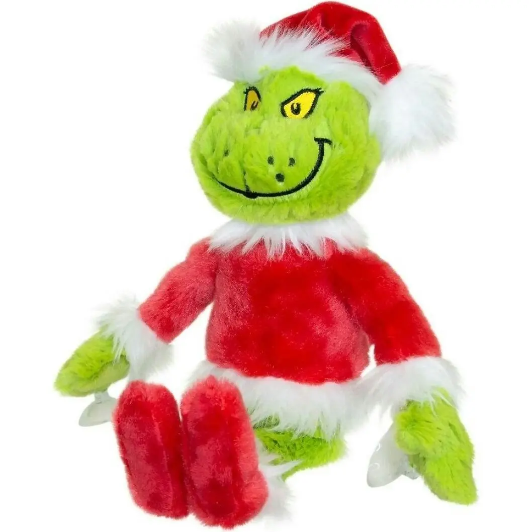 Cotton Candy - Dr. Seuss Grinch Merry Grinchmas 28cm Suction Cup Plush