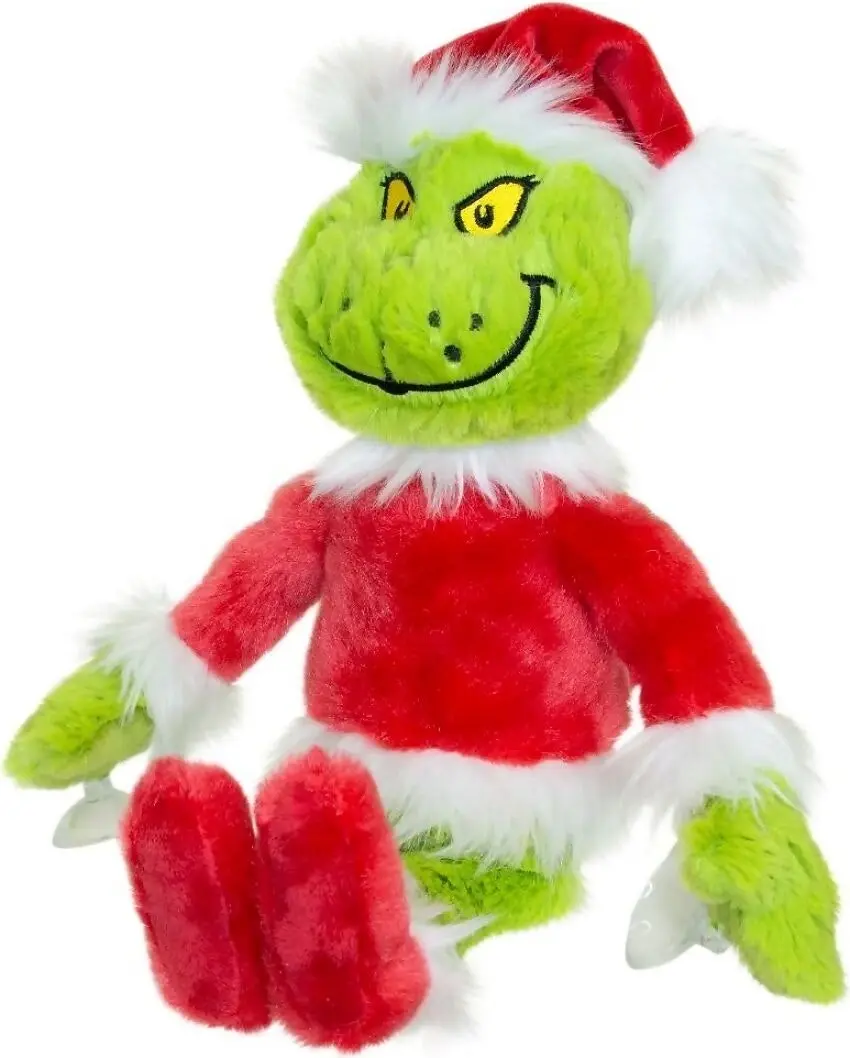 Cotton Candy - Dr. Seuss Grinch Merry Grinchmas 28cm Suction Cup Plush