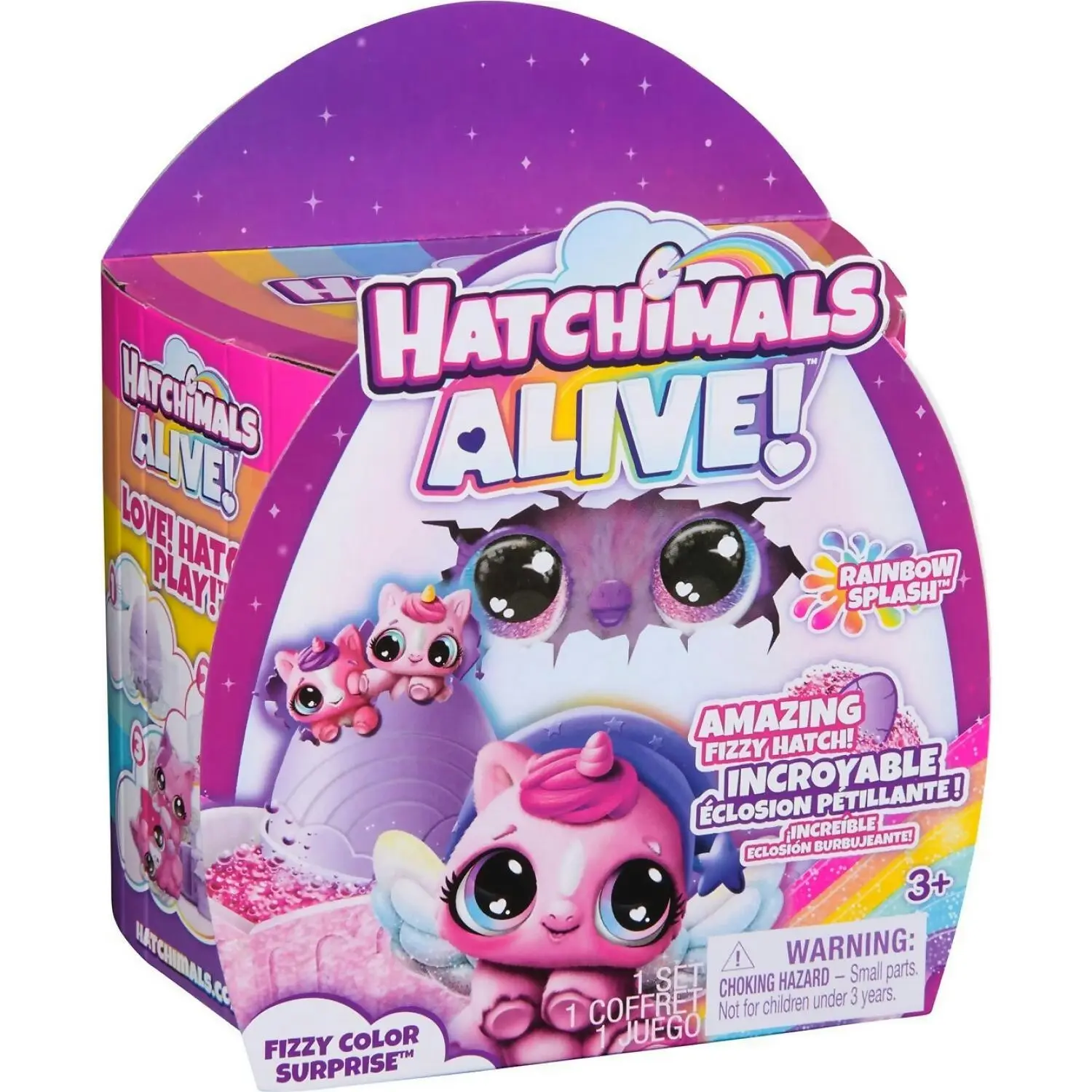 Hatchimals Alive! - Rainbow Splash Fizzy Color Surprise