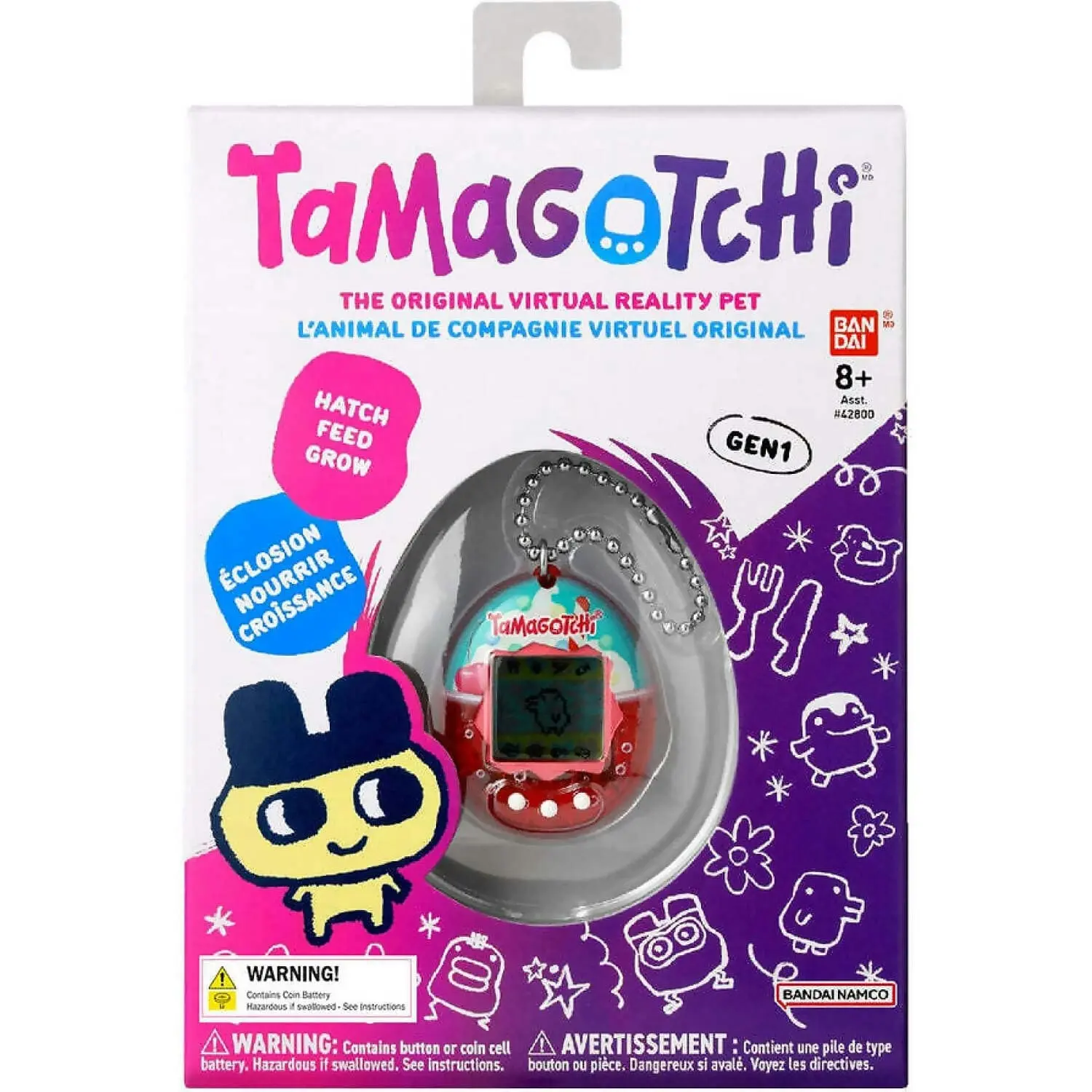 Tamagotchi - Original Virtual Reality Pet Ice Cream Float Gen1