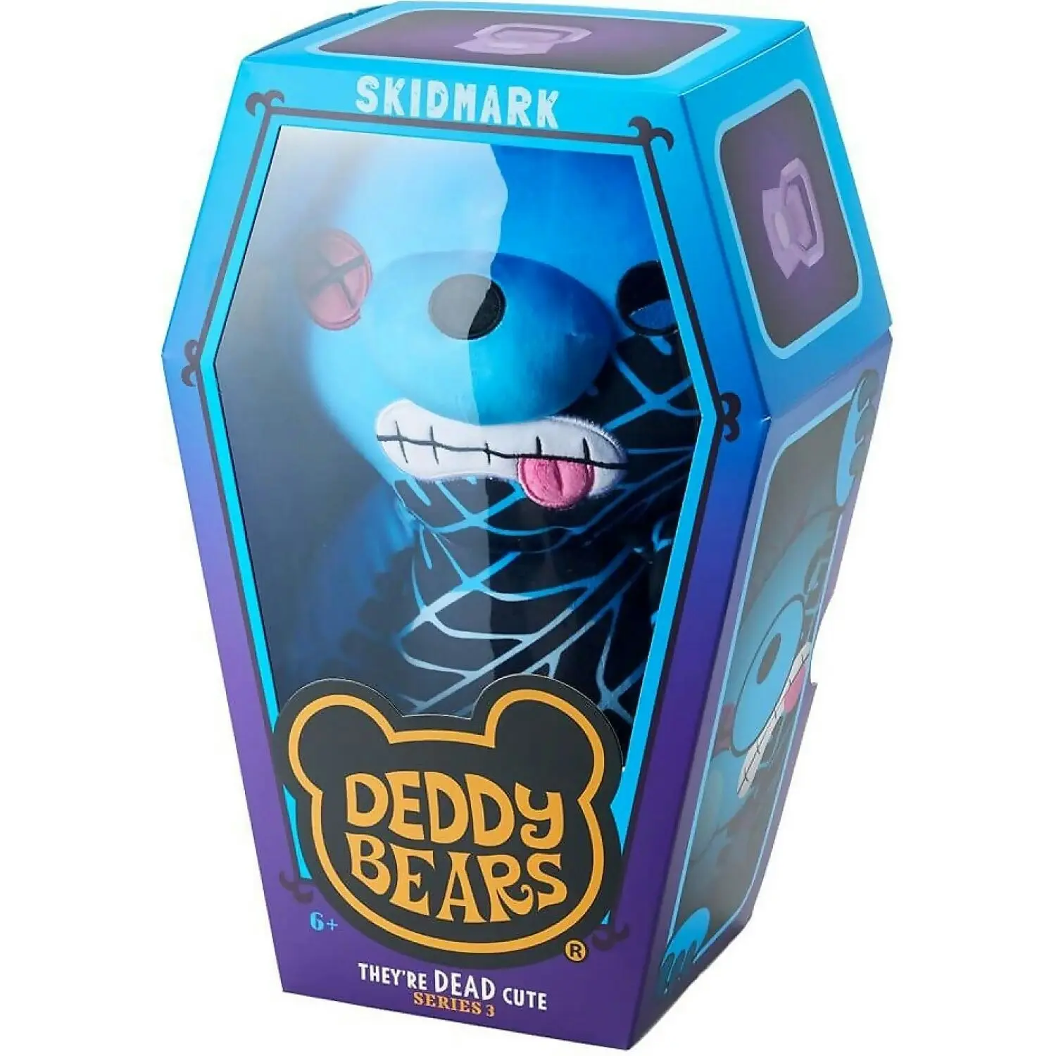 Deddy Bears - Skidmark Series 3 Plush In Large Coffin - Jasnor