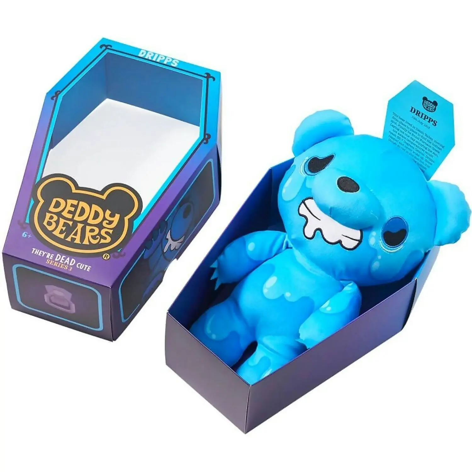 Deddy Bears - Dripps Series 3 Plush In Large Coffin - Jasnor