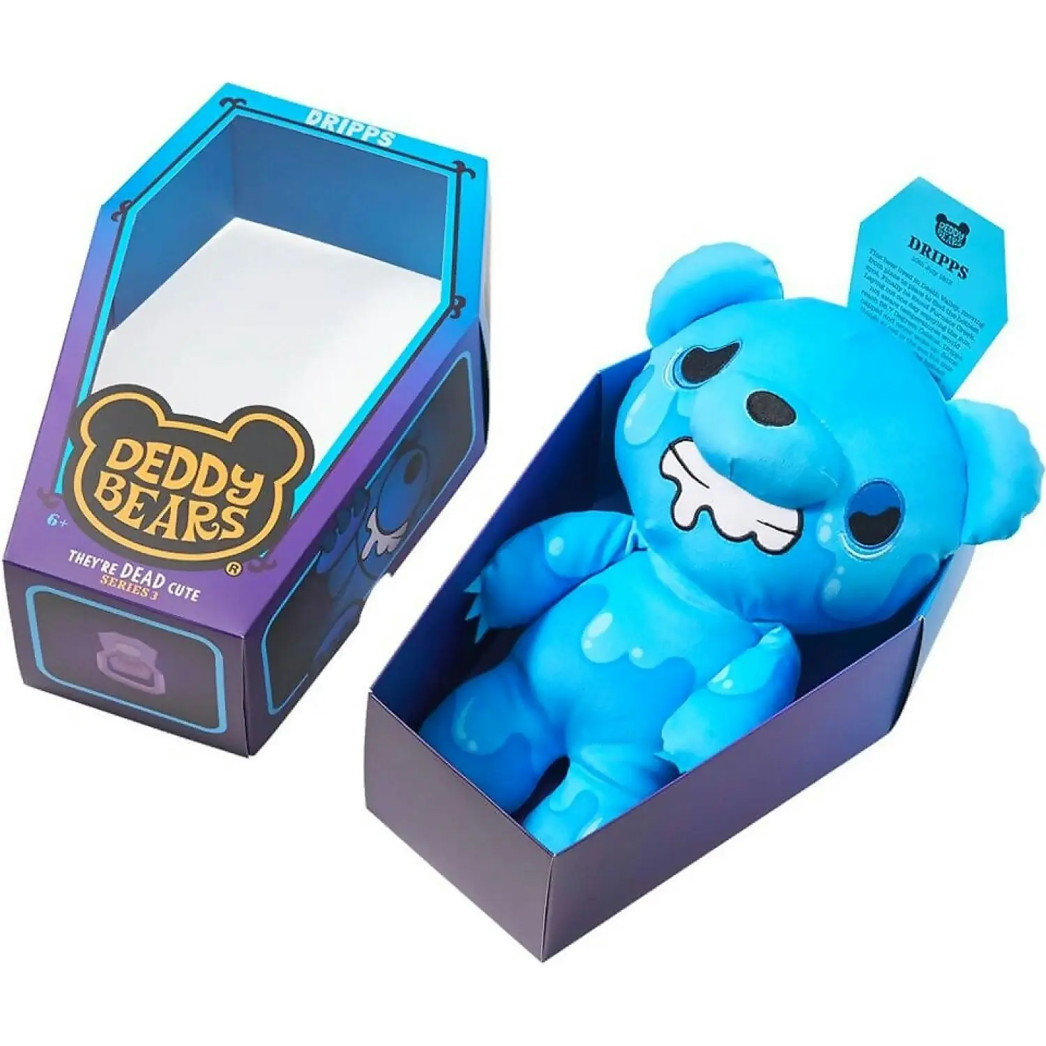 Deddy Bears - Dripps Series 3 Plush In Large Coffin - Jasnor